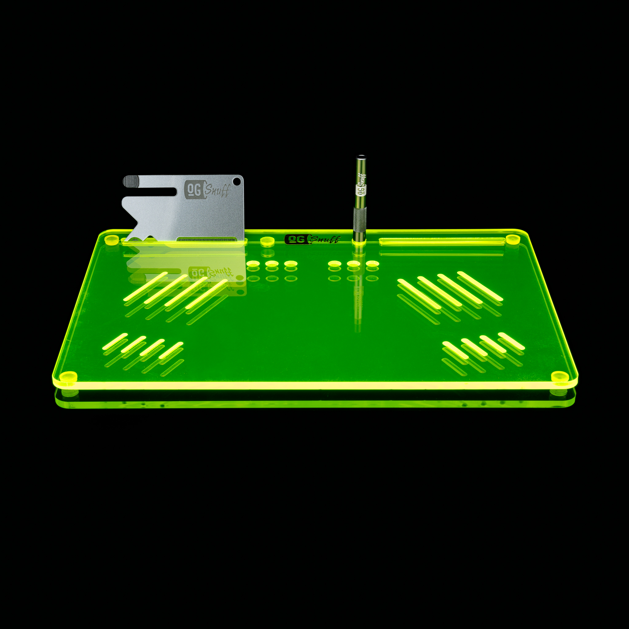 OG Snuff – Platter Snuff kit Acid Green High Res 1×1 OG Snuff – Platter Snuff kit Acid Green High Res 1×1
